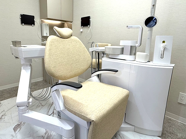 新たに増設した診療台