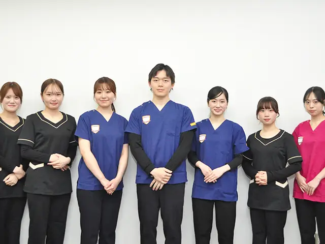 入社式のようす