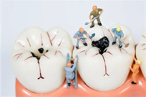 歯医者の受付のイメージ